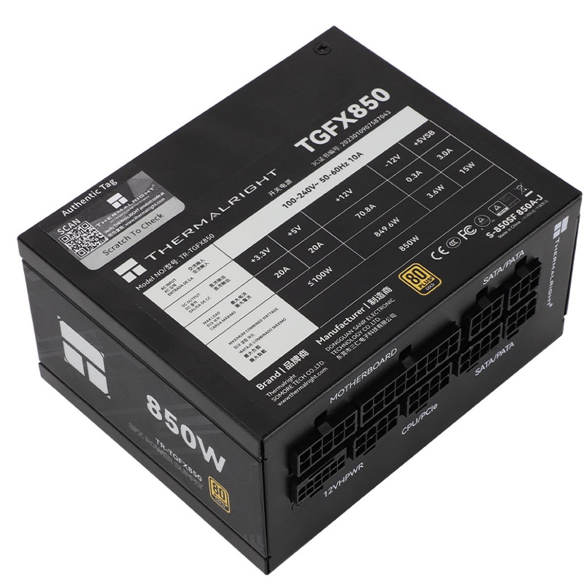 [AC18 Digital]/ TR-TGFX850 Fon - Sfx Power Supply 850W Gold avaliação e preço